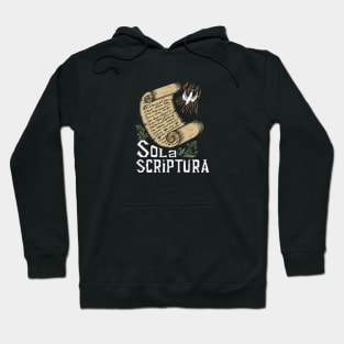 sola scriptura, by scripture alone - 2 timothy 3:16 Hoodie